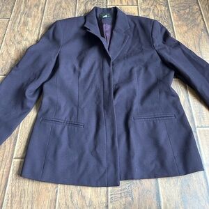 Versions Deep Purple Blazer Size 12 Vintage